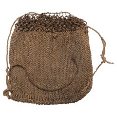 Antique Japanese Mingei (Folk) Gathering Basket