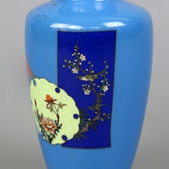 Japanese Miniature Cloisonné Aesthetic Movement Cabinet Vase, circa 1870