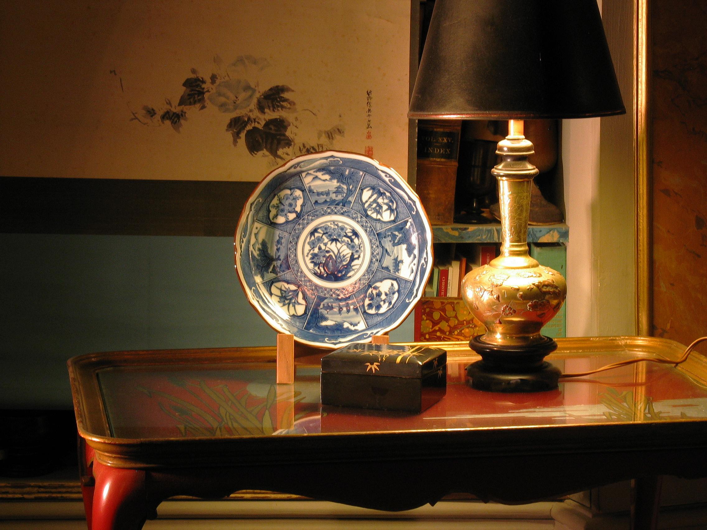 Japanische Vase aus gemischten Metallen als Lampe aus der Meiji-Periode montiert im Angebot 4