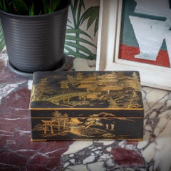 Japanese Mixed Metals Box by Fujii Yoshitoyo, Meiji Period