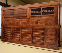 Japanese Mizuya Ku-Shaku Kitchen Cabinet – Edo Period, c.1850
