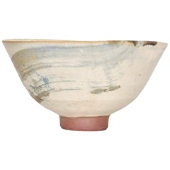 Japanese Modern Art Lovely Donburi Bowl Hand Painted Ceramic