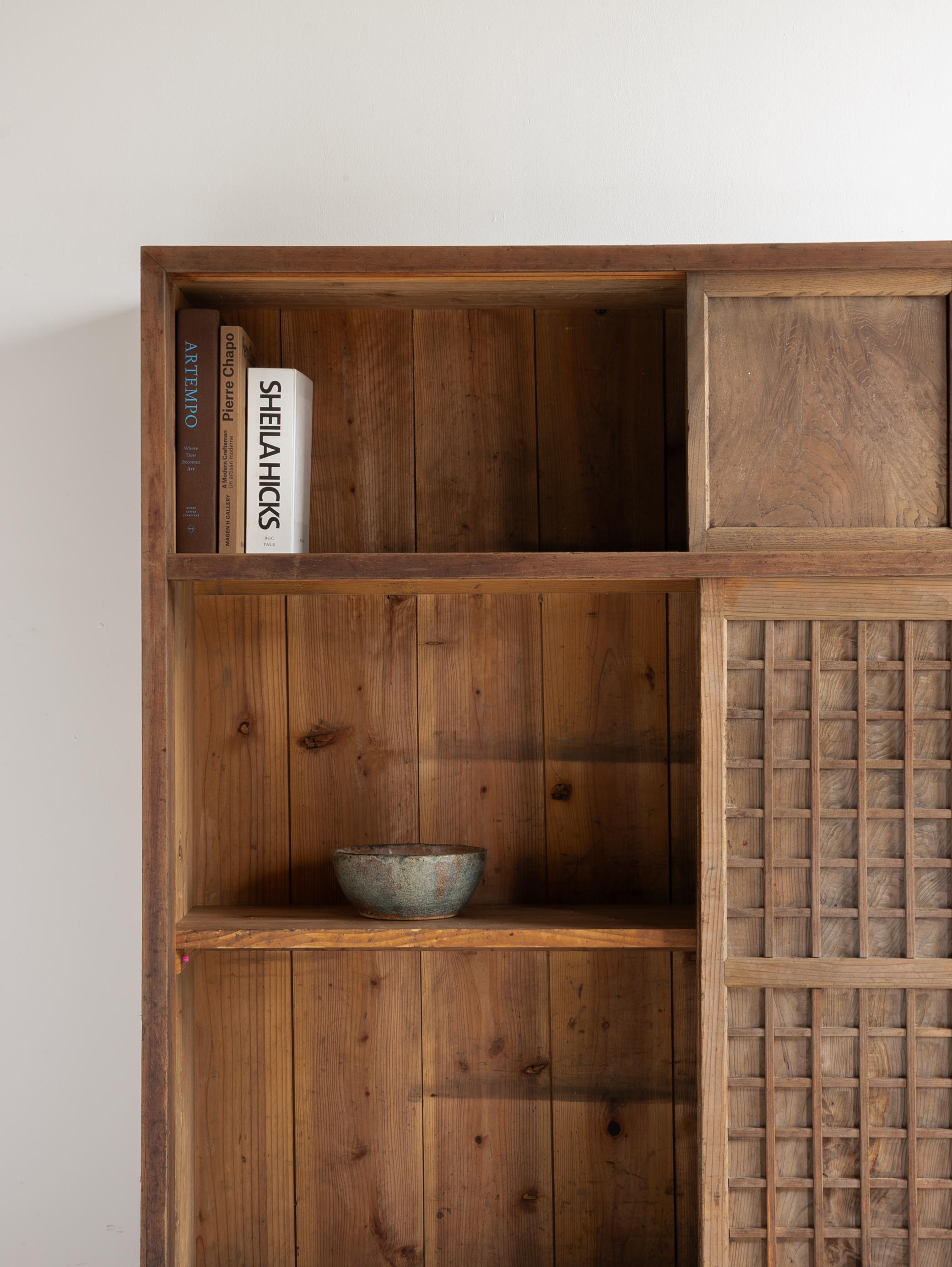 Japanese Modern Cabinet 1860s-1920s / Tansu Wabi-Sabi For Sale 2