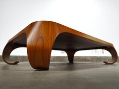 Japanese Modern Coffee Table By Isamu Kenmochi for Tendo Mokko