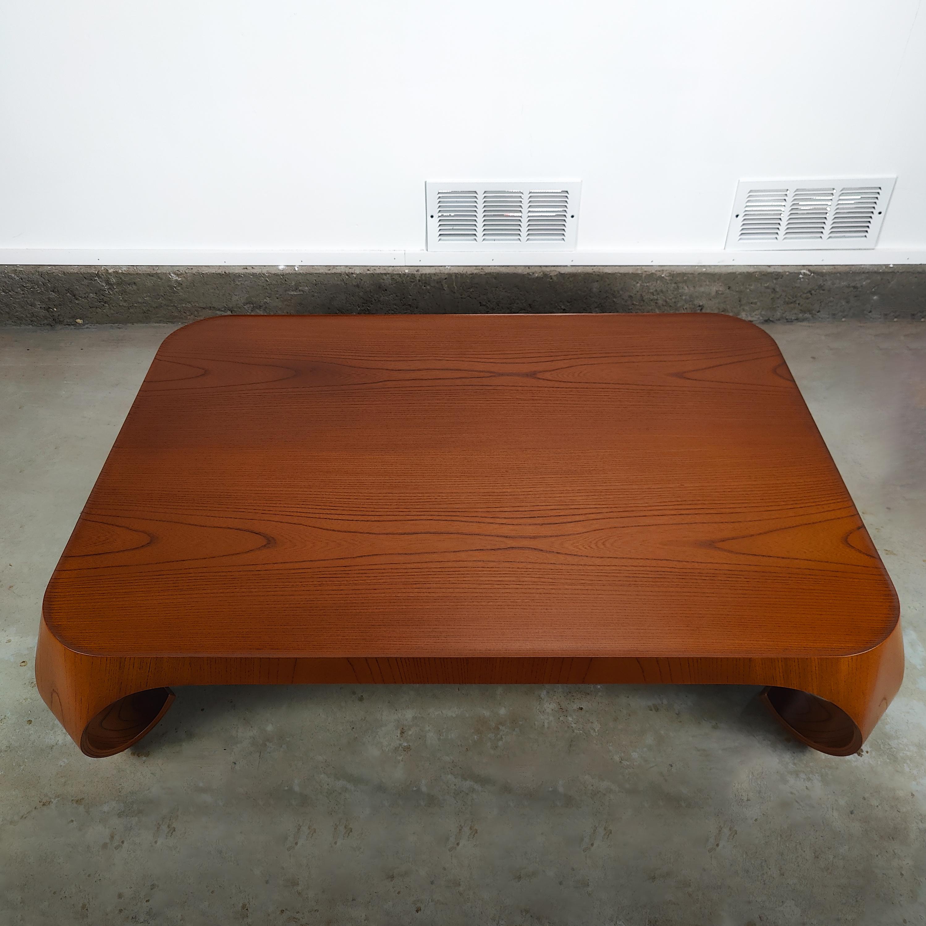 Mid-20th Century Japanese Modern Coffee Table By Isamu Kenmochi for Tendo Mokko For Sale