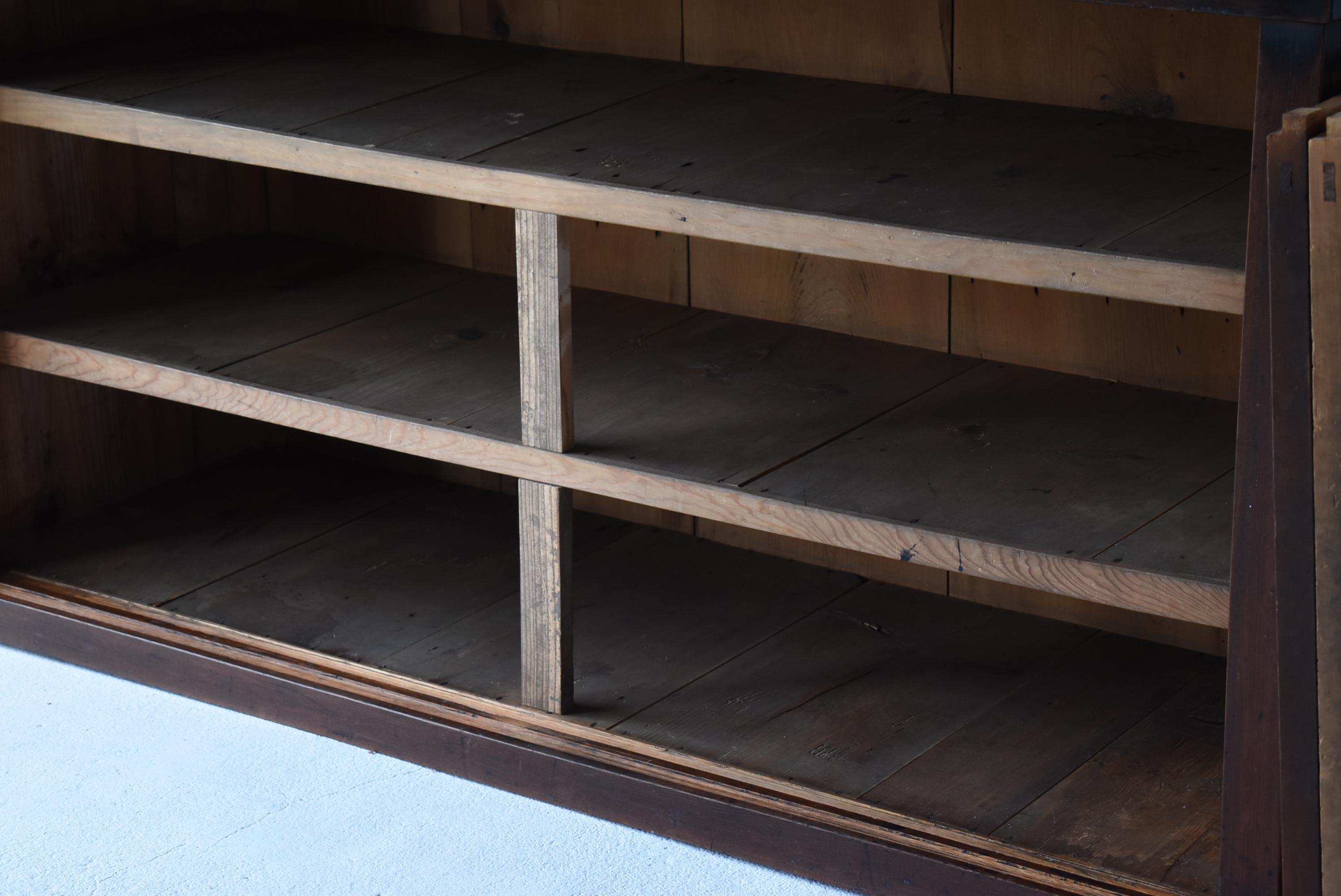 Japanese Modern Large Tansu 1860s-1920s / Sideboard Wabi-Sabi 4