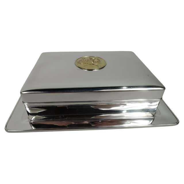 Austrian Modern Silver Box For Sale at 1stDibs