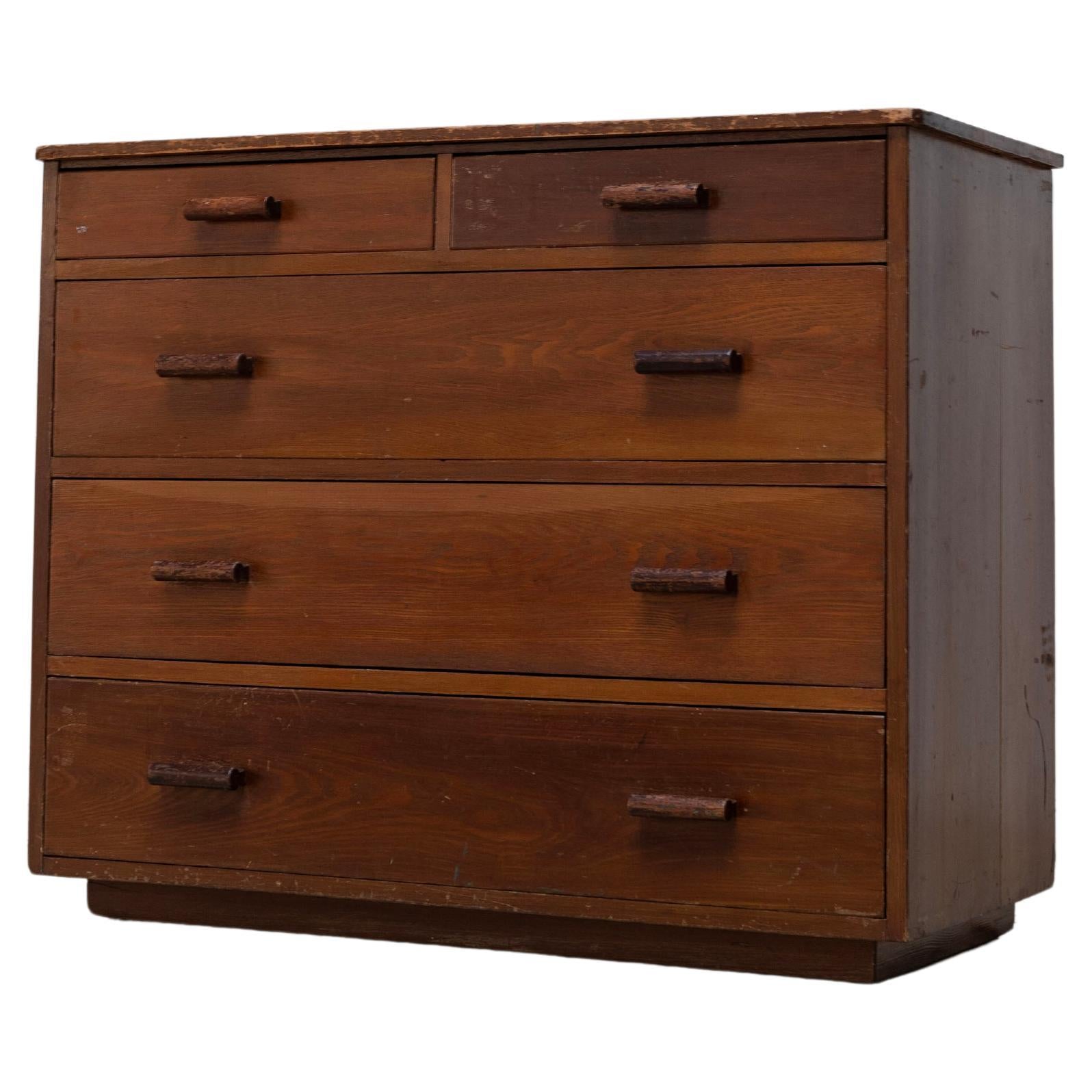Japanese Modernism Chest by IARI , b For Sale