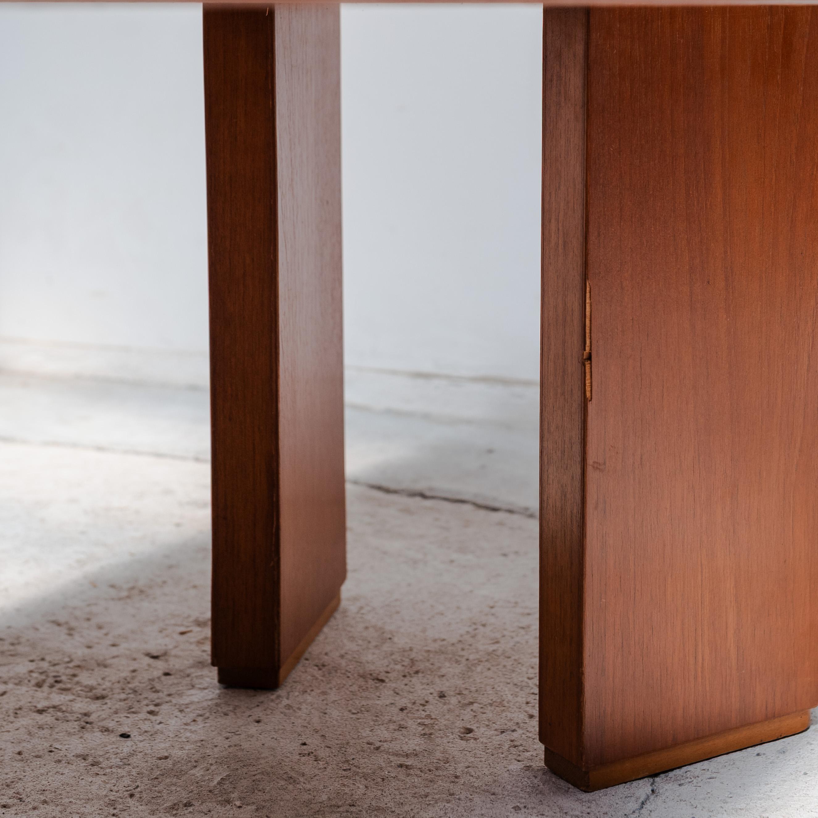 Japanese Modernist Coffee Table, Tendo Mokko, 1970s For Sale 5