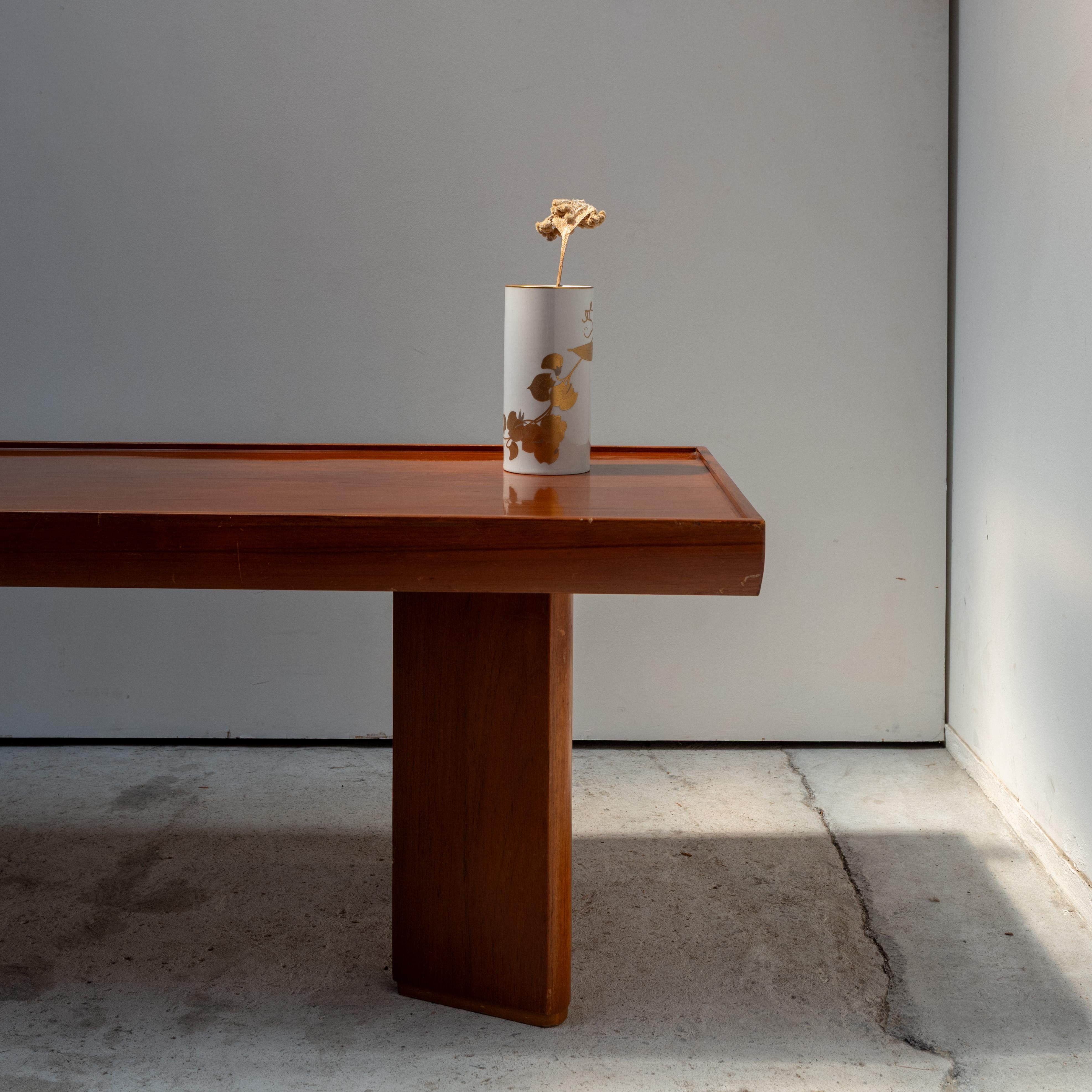 Japanese Modernist Coffee Table, Tendo Mokko, 1970s For Sale 9
