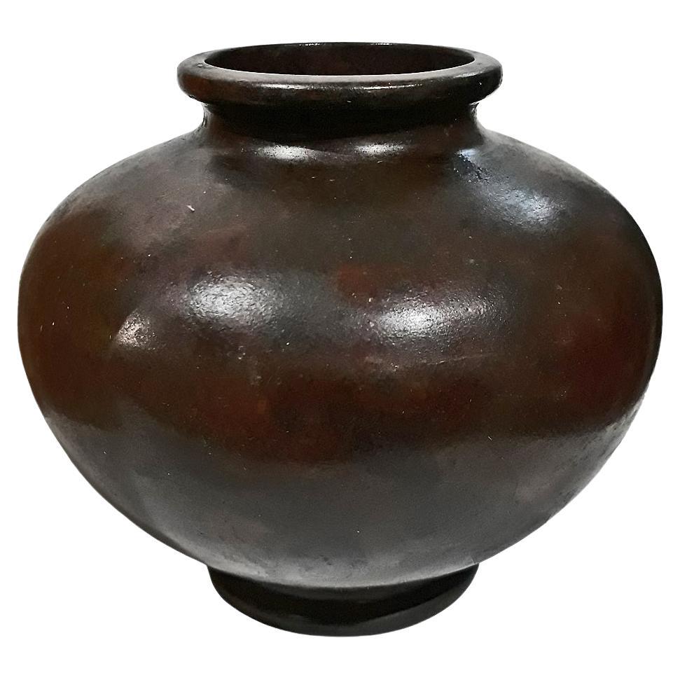 Japanese Murashido Brass Vase, Early 20th Century