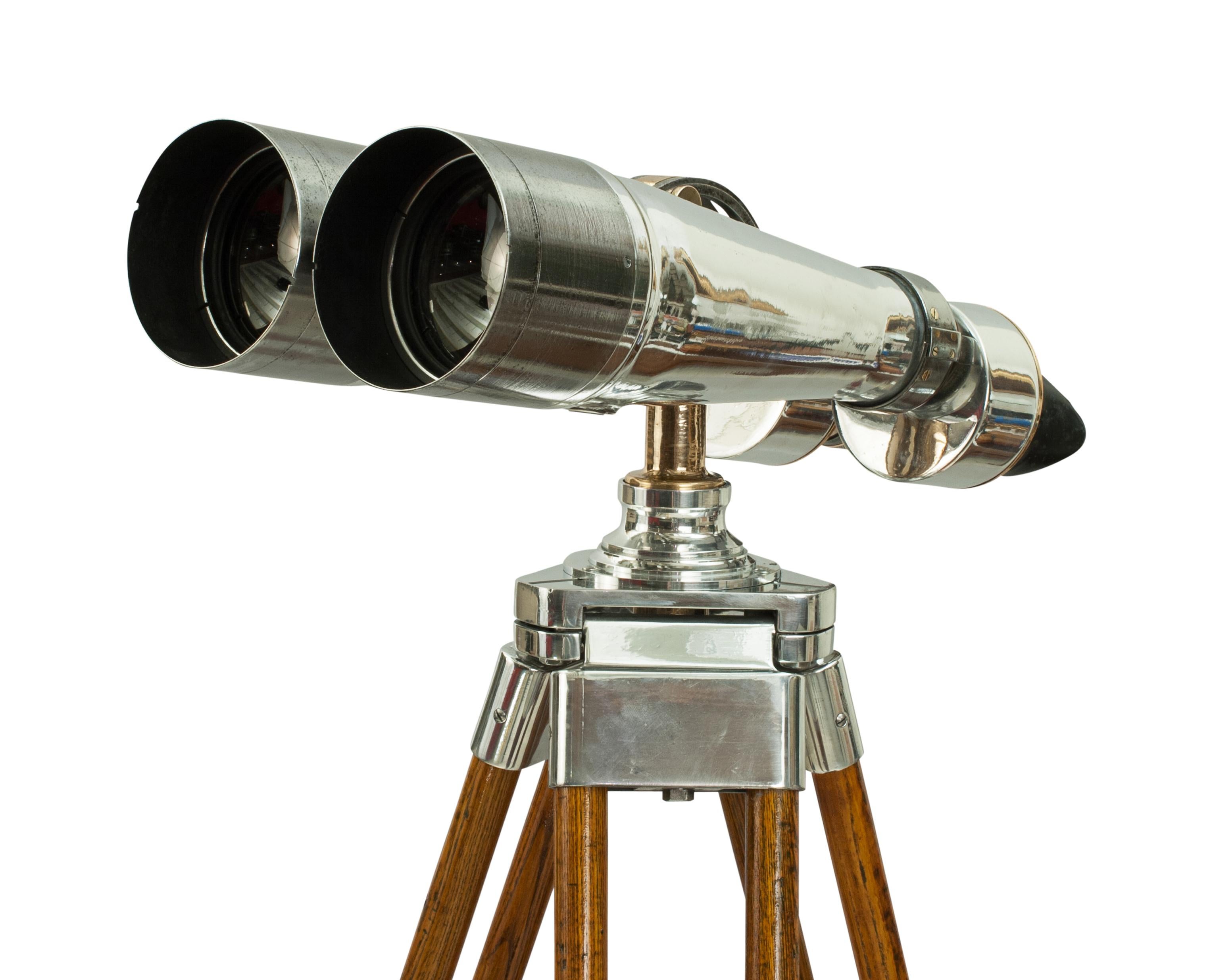 Mid-20th Century Japanese Naval WWII Toko Binoculars Observation