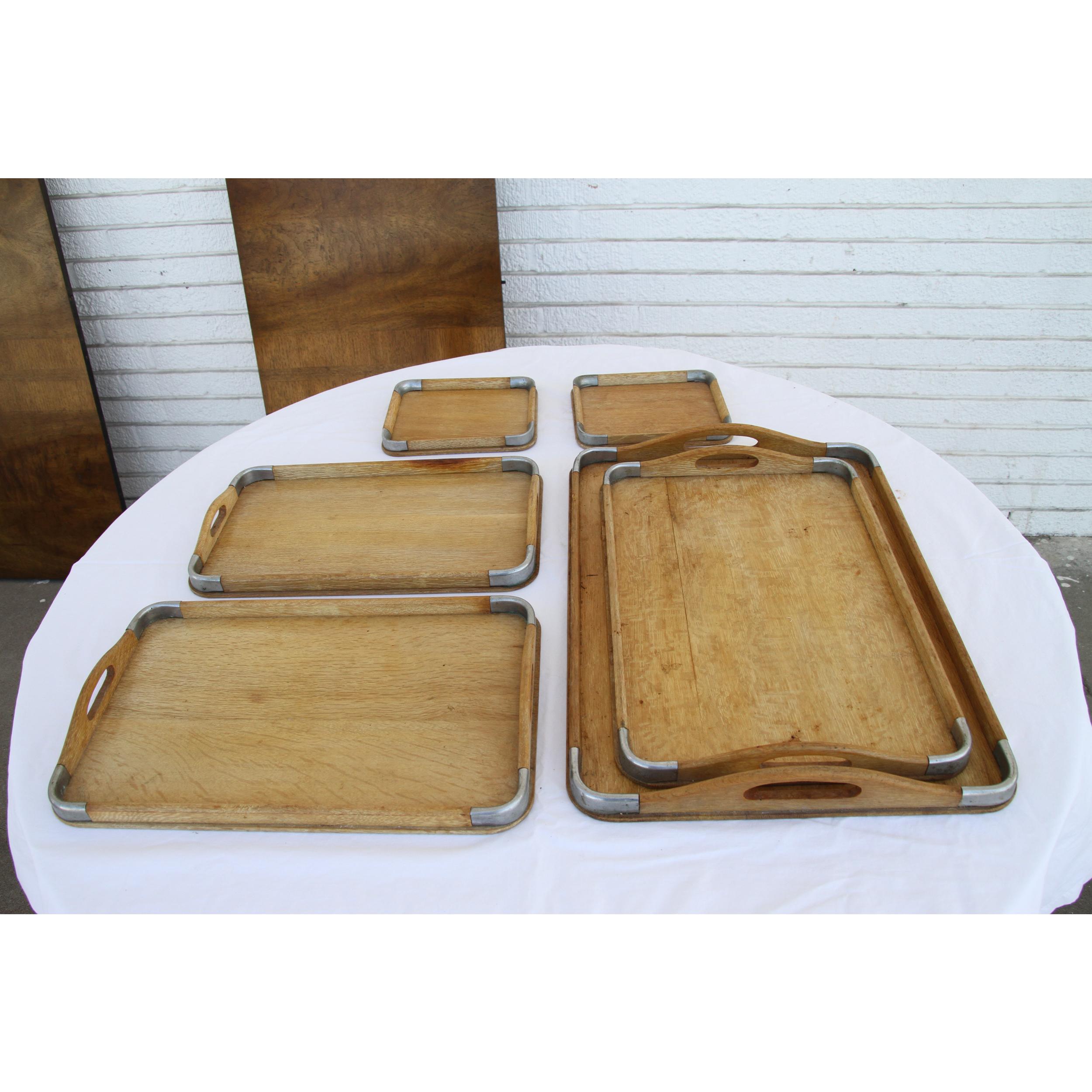 Japanese nesting style serving trays 2