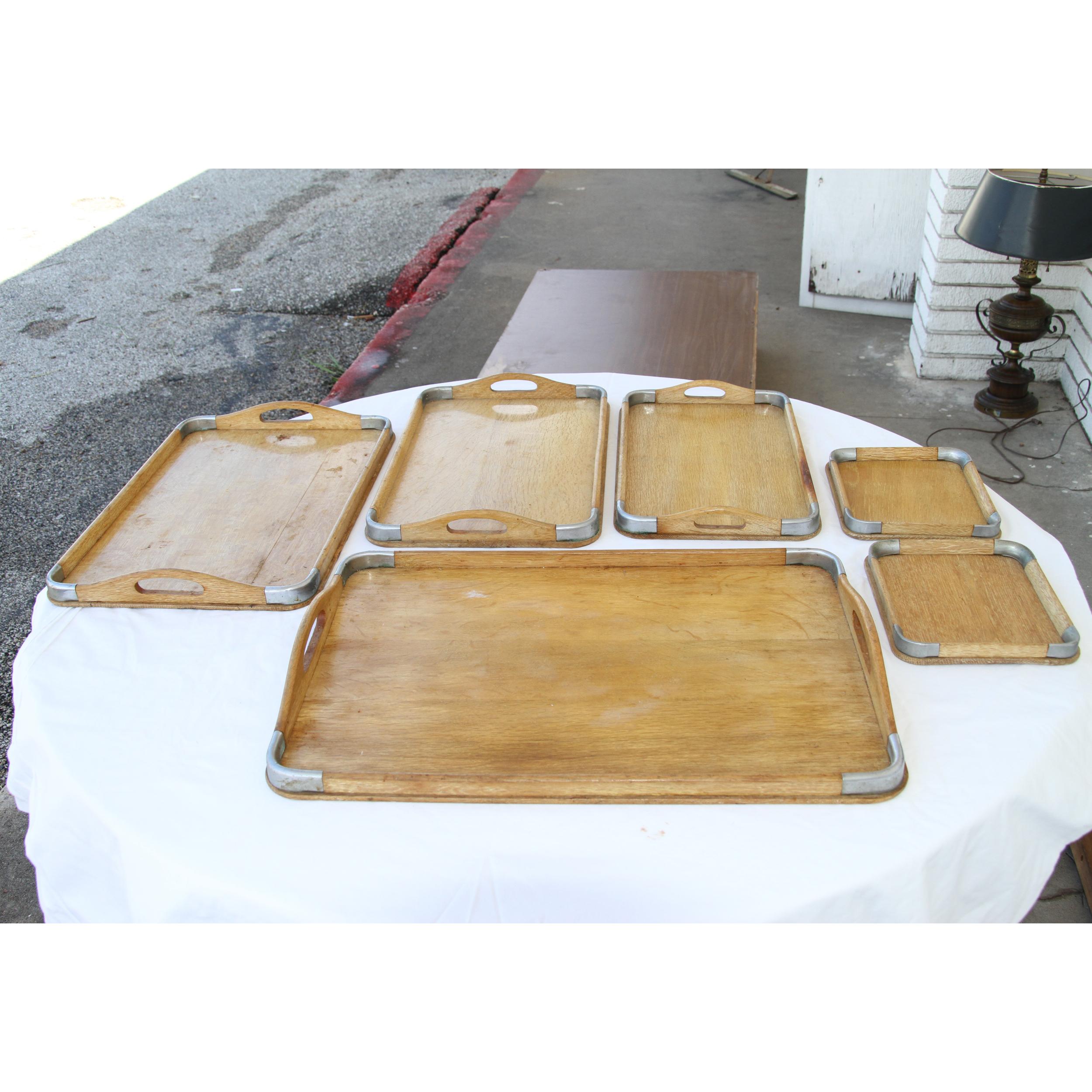 Japanese nesting style serving trays 4