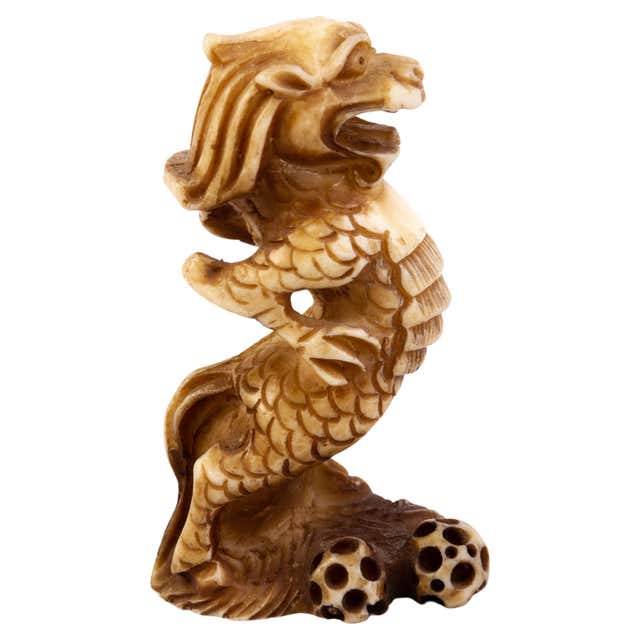 Collection of Six Japanese Netsukes For Sale at 1stDibs | netsukes ...