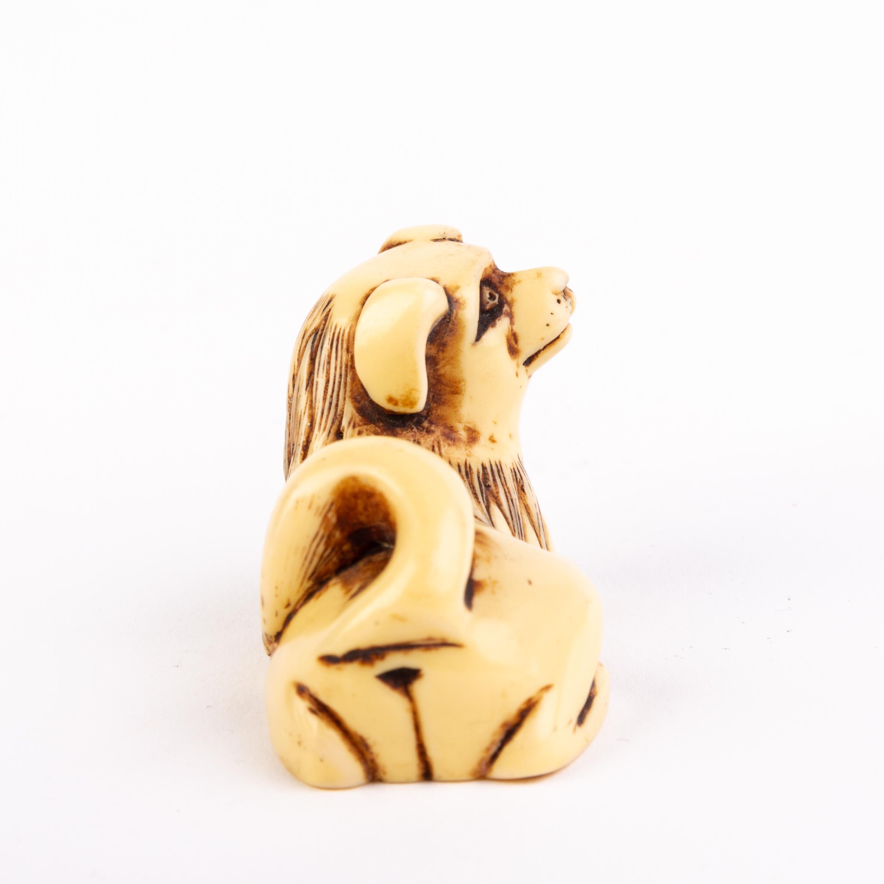 In good condition
From a private collection
Free international shipping
Japanese Netsuke Inro of Recumbent Dog