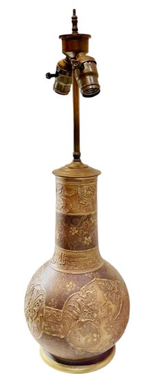 Japanese Nippon Vase As A Lamp