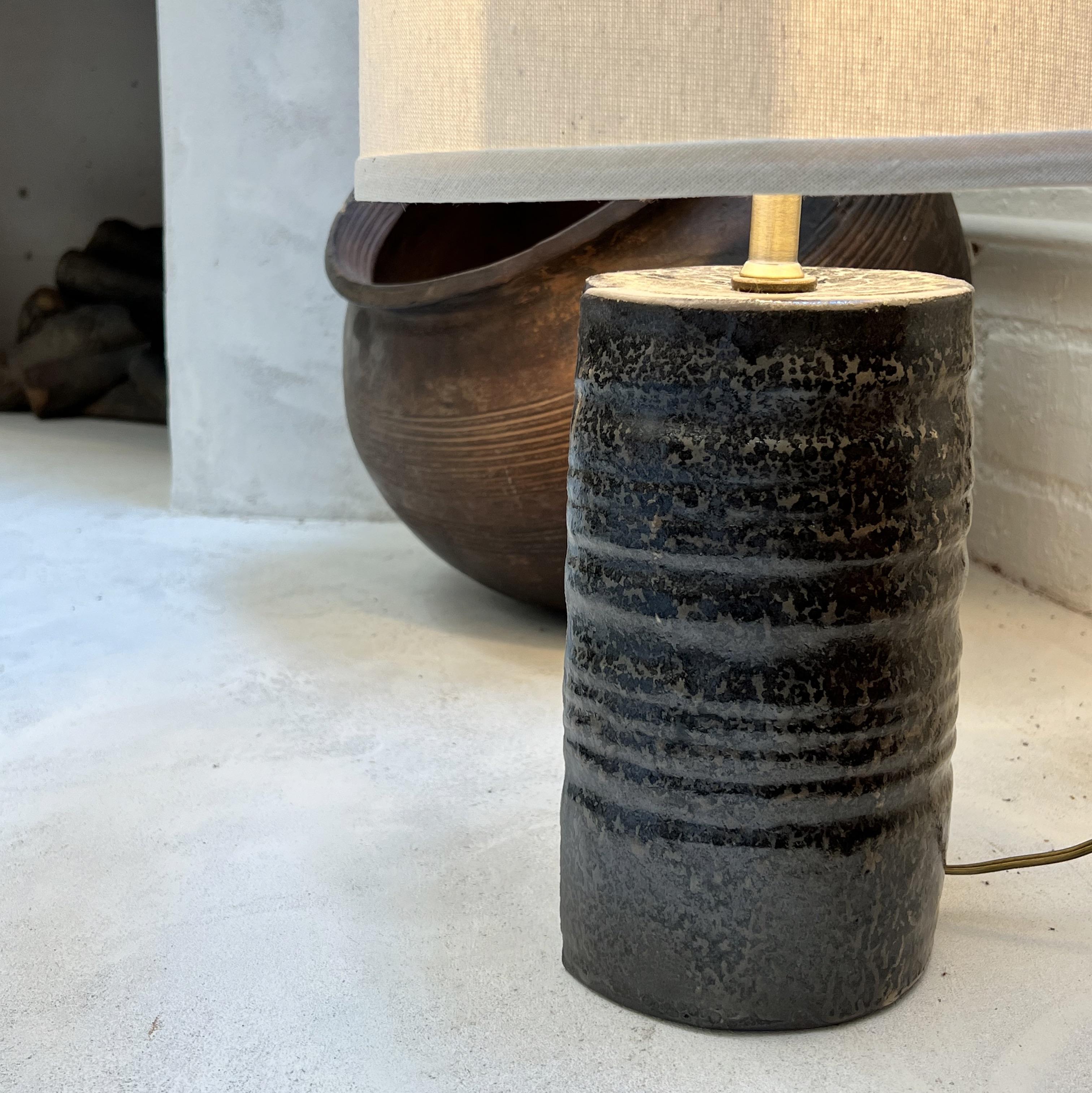 Japanese Nishi Ceramic Table Lamp 1