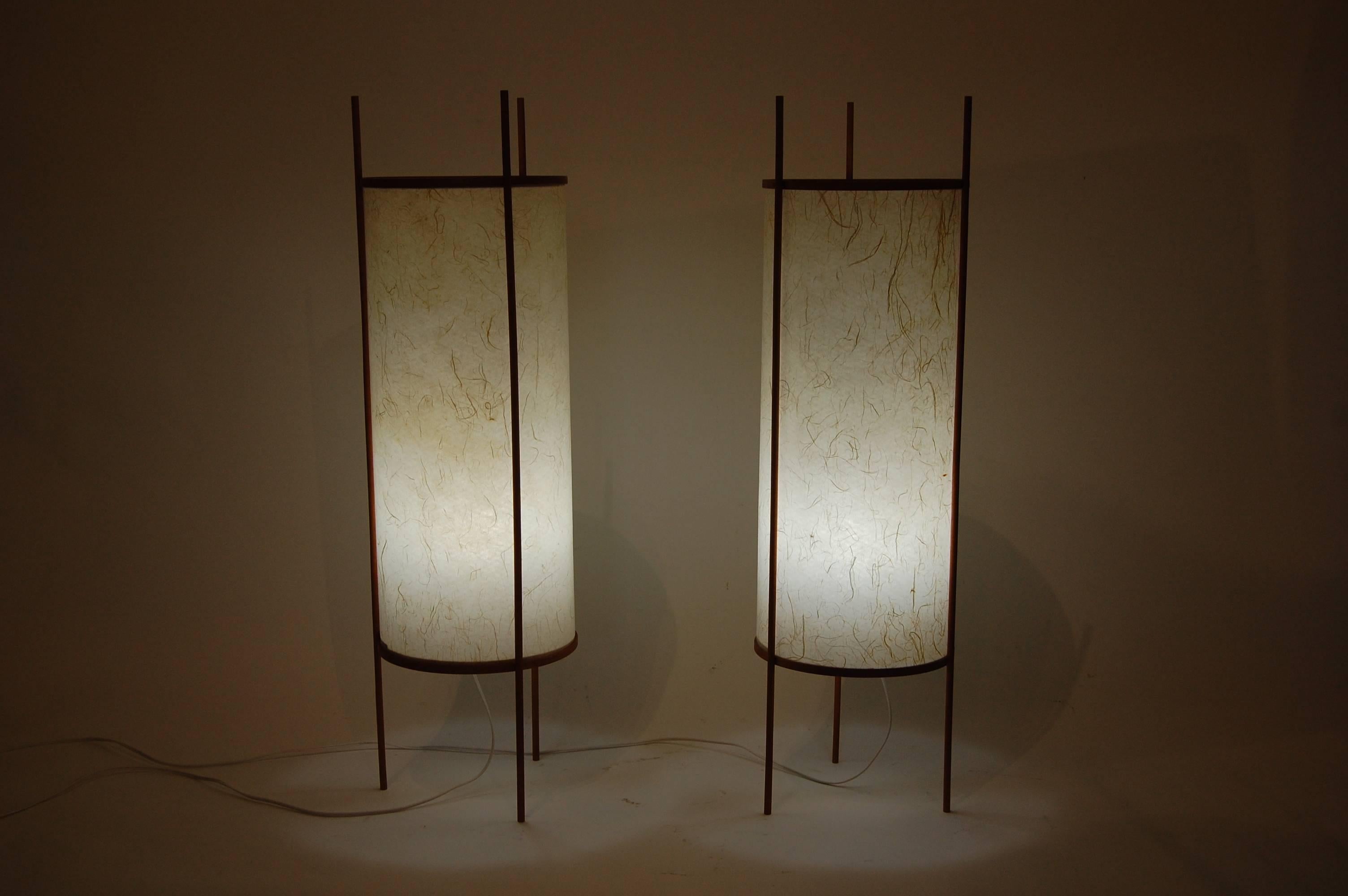 Japanese Noguchi Style Table or Floor Lamps 3