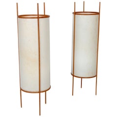 Japanese Noguchi Style Table or Floor Lamps