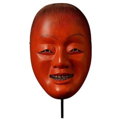 Japanese Noh Mask depicting Shojo character Japanese Noh Mask depicting Shojo character