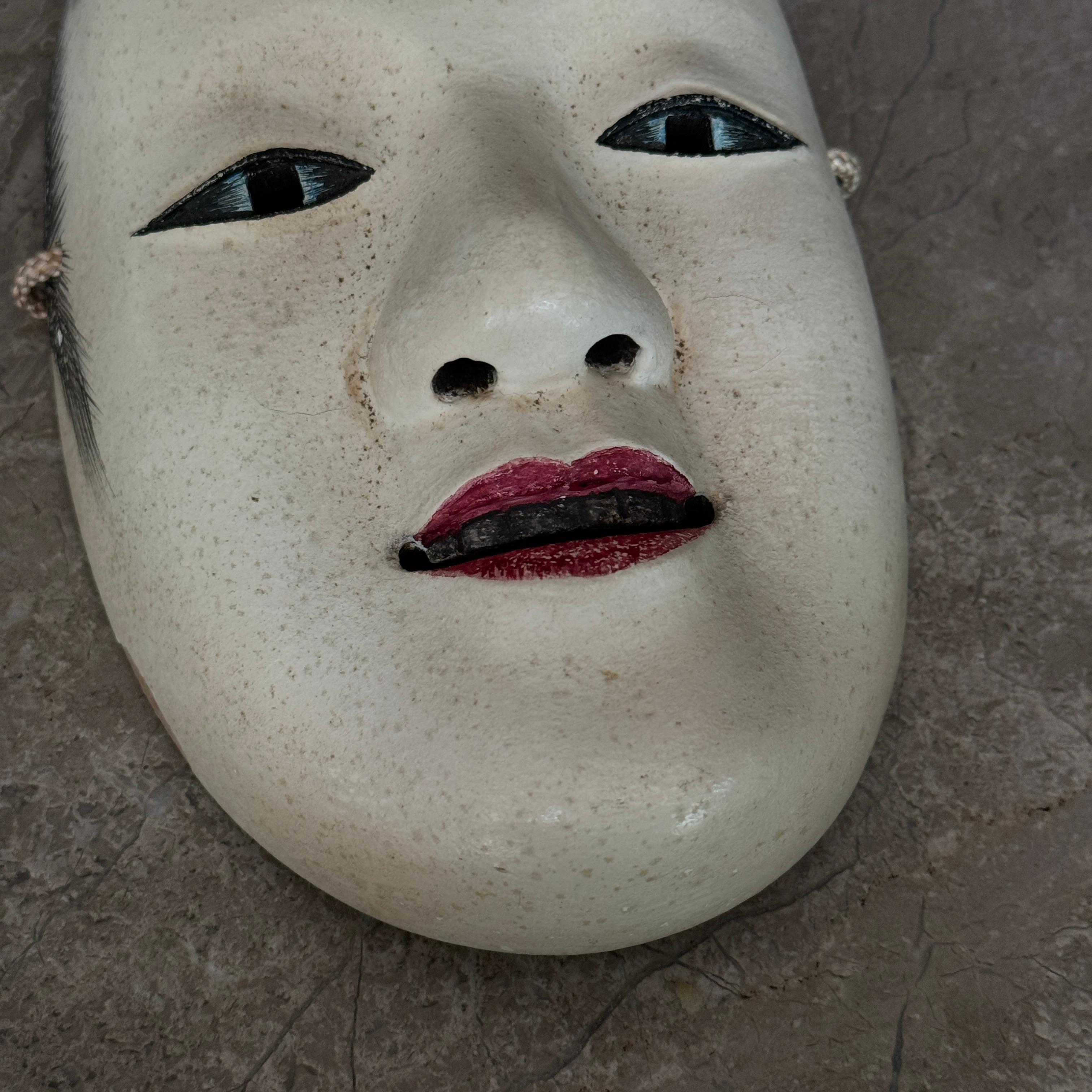 Showa Masque japonais Noh en vente