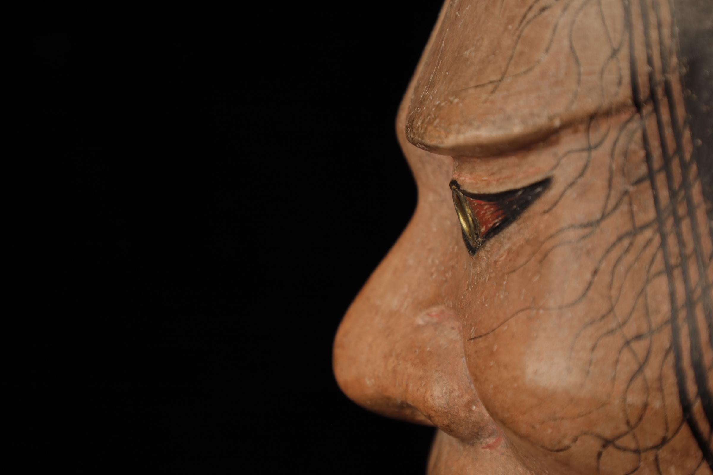 Japanese Noh Mask of Hashihime (橋姫) For Sale 2