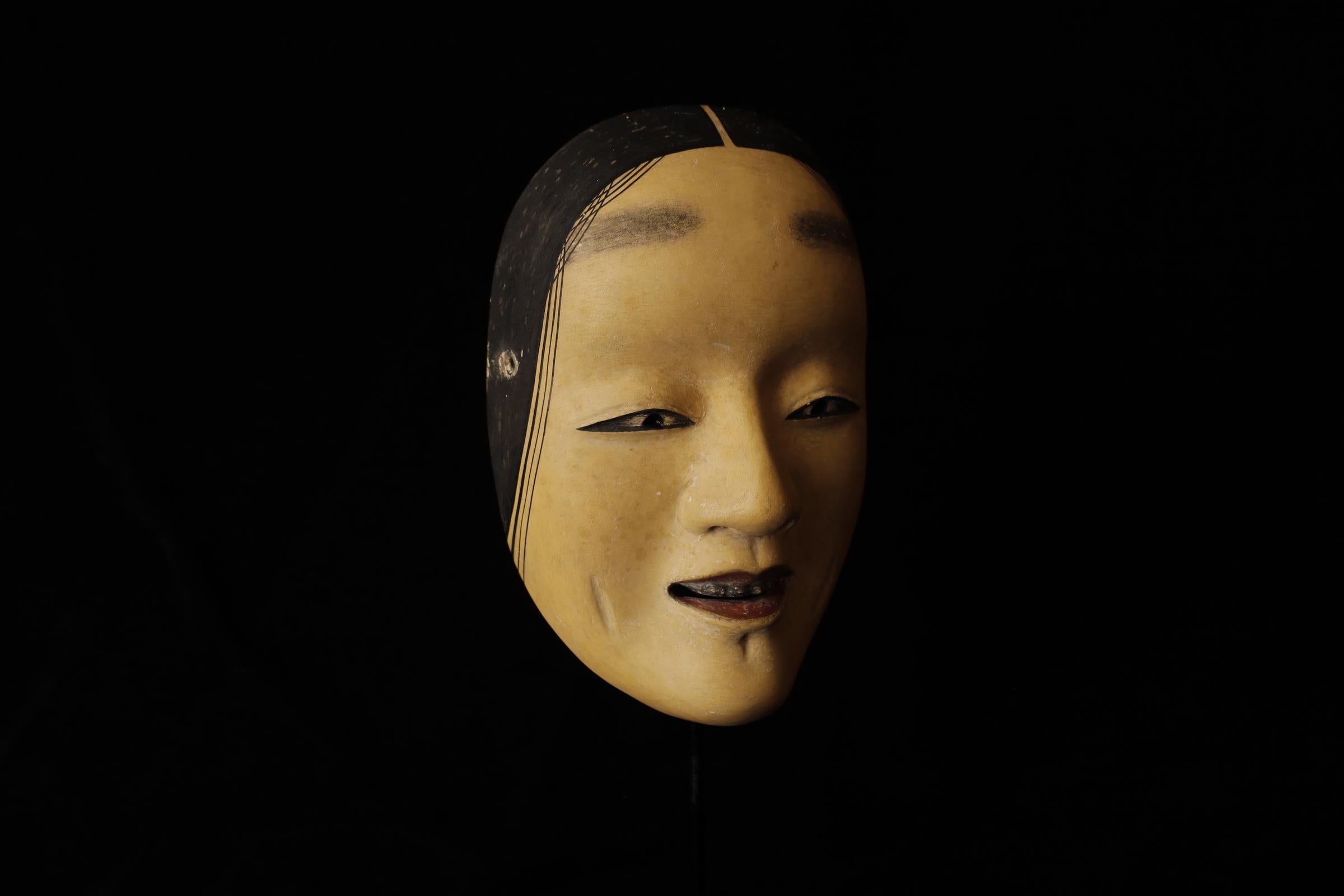 Japanese Noh Mask of Ko-omote- young woman For Sale 2