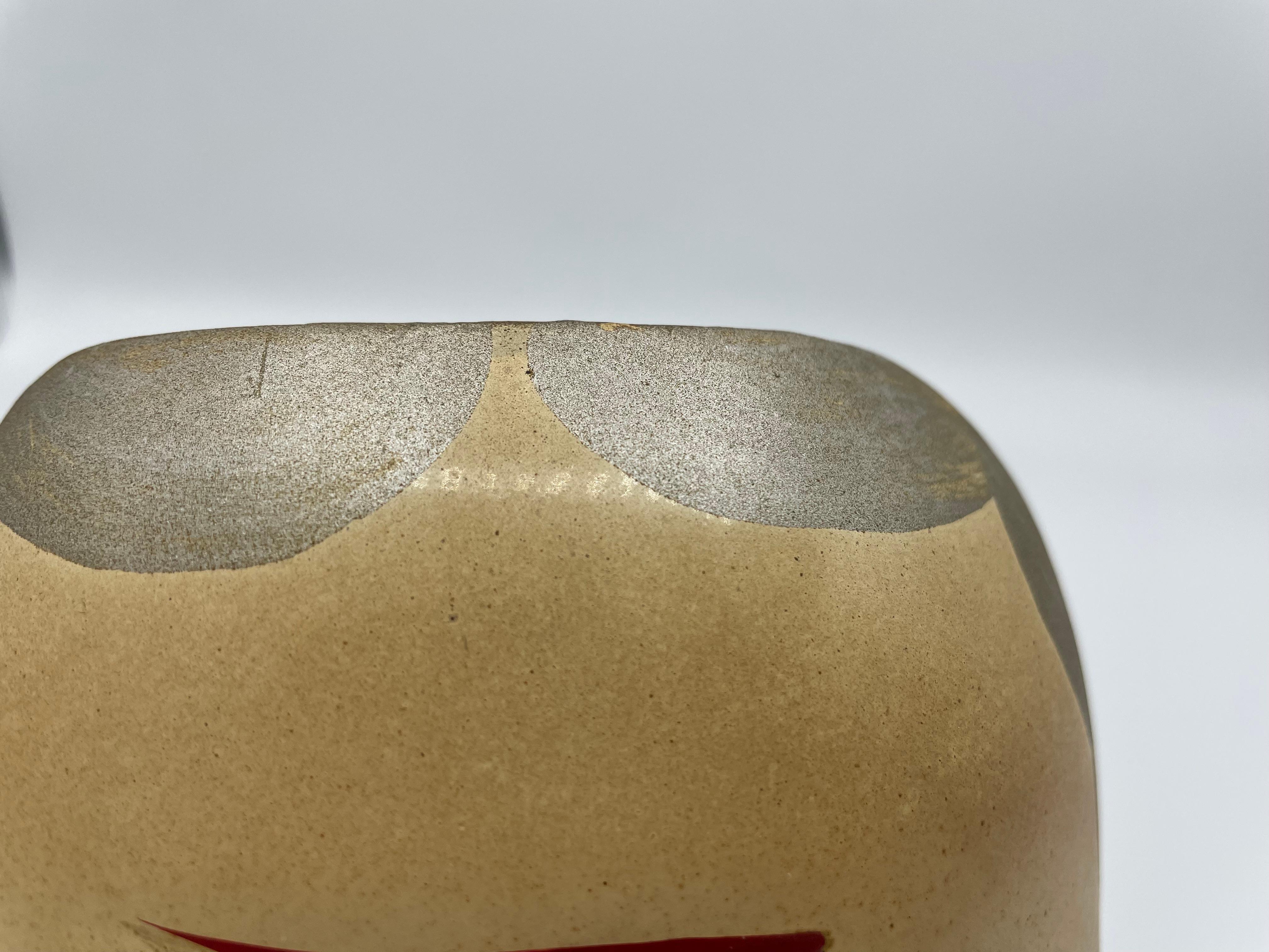 Japanese Noh Mask 'Tenazuchi no Mikoto' 1960s  For Sale 5