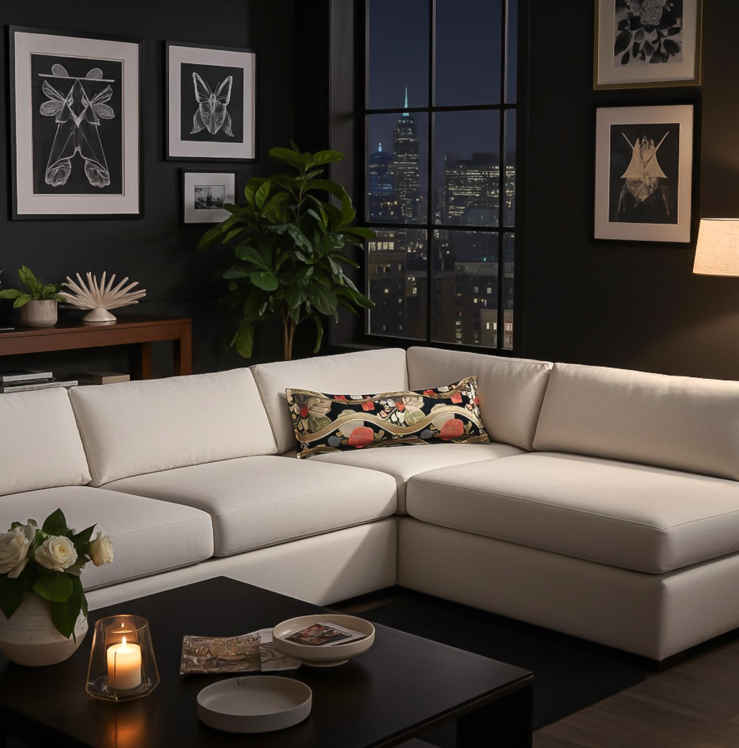 Copricuscino in seta giapponese Obi in vendita 7