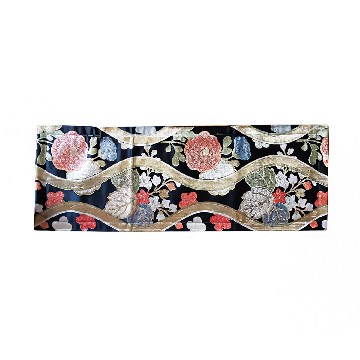 Copricuscino in seta giapponese Obi in vendita 8