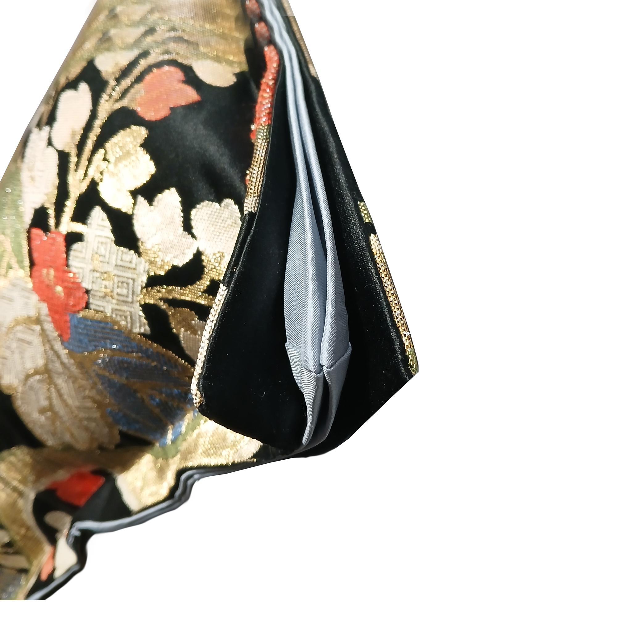 Seta Copricuscino in seta giapponese Obi in vendita