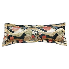 Japanese Obi Silk Bolster Pillow