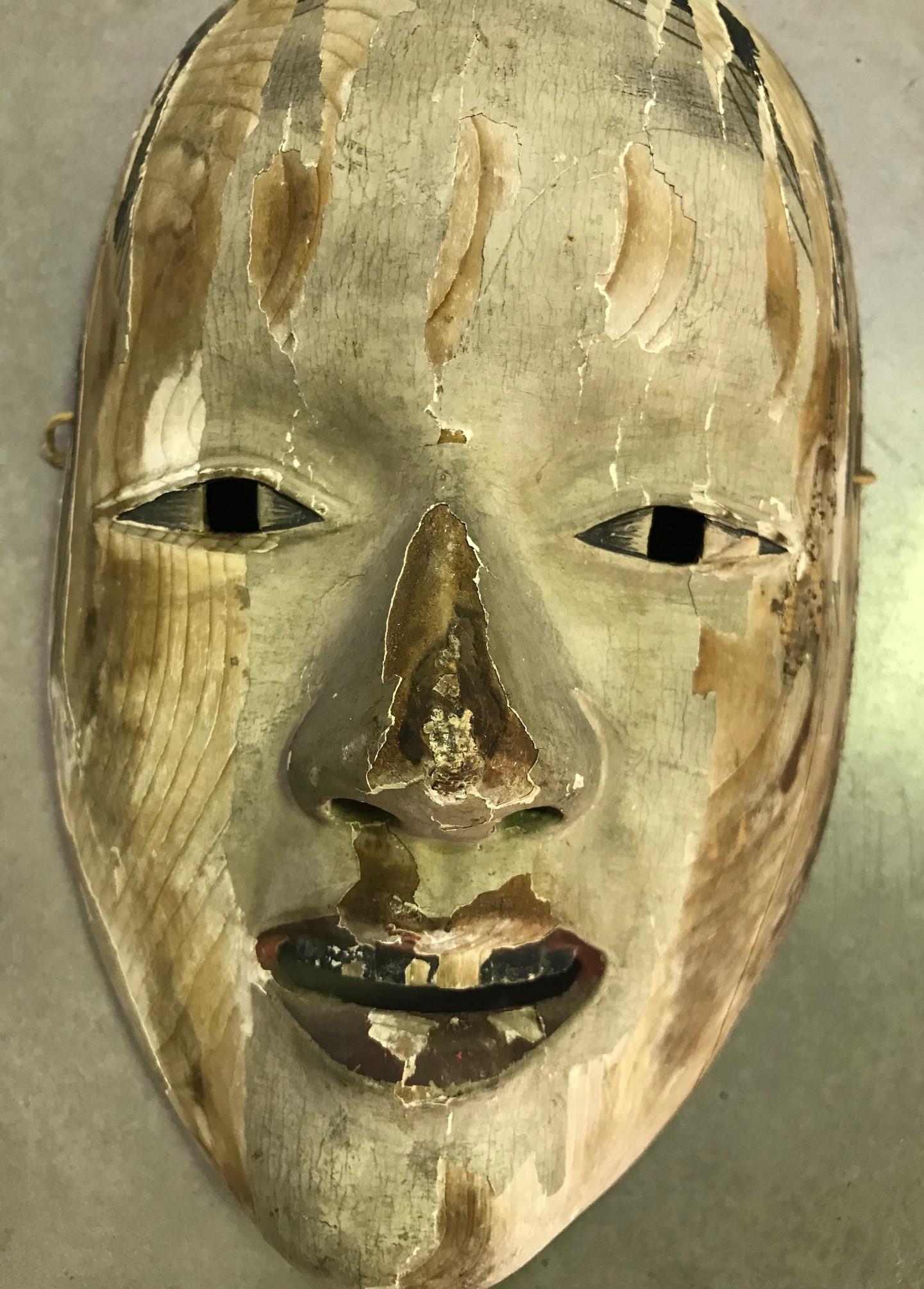 ko-omote mask