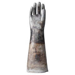 Japanese Old Aluminum Glove Mold 1940s-1960s / Object Wabisabi