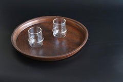 Japanese Old Big Wooden Tray / 1912-1950 / Mingei / Tableware