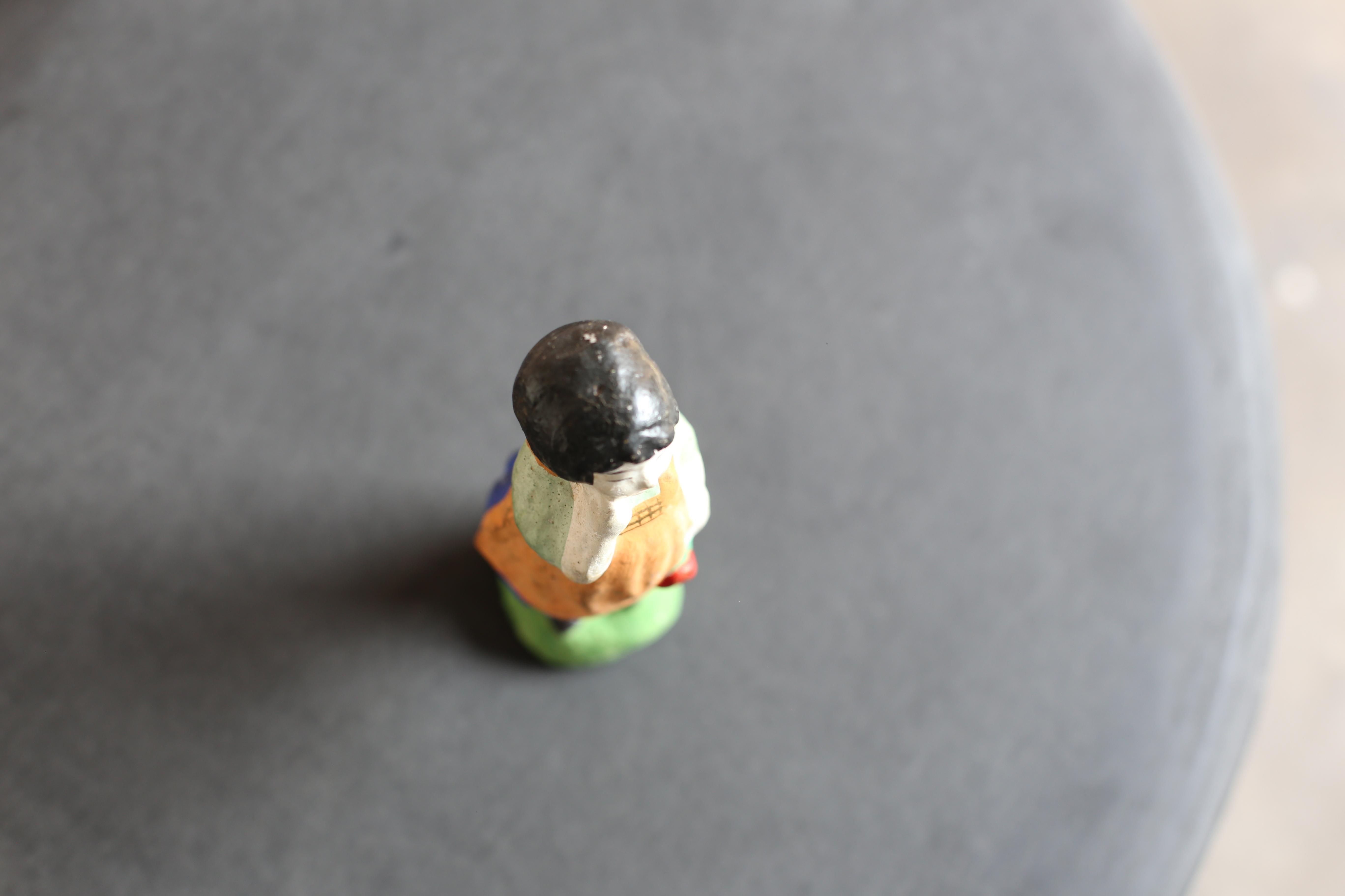 Japanese Old Clay Doll / Mingei For Sale 5