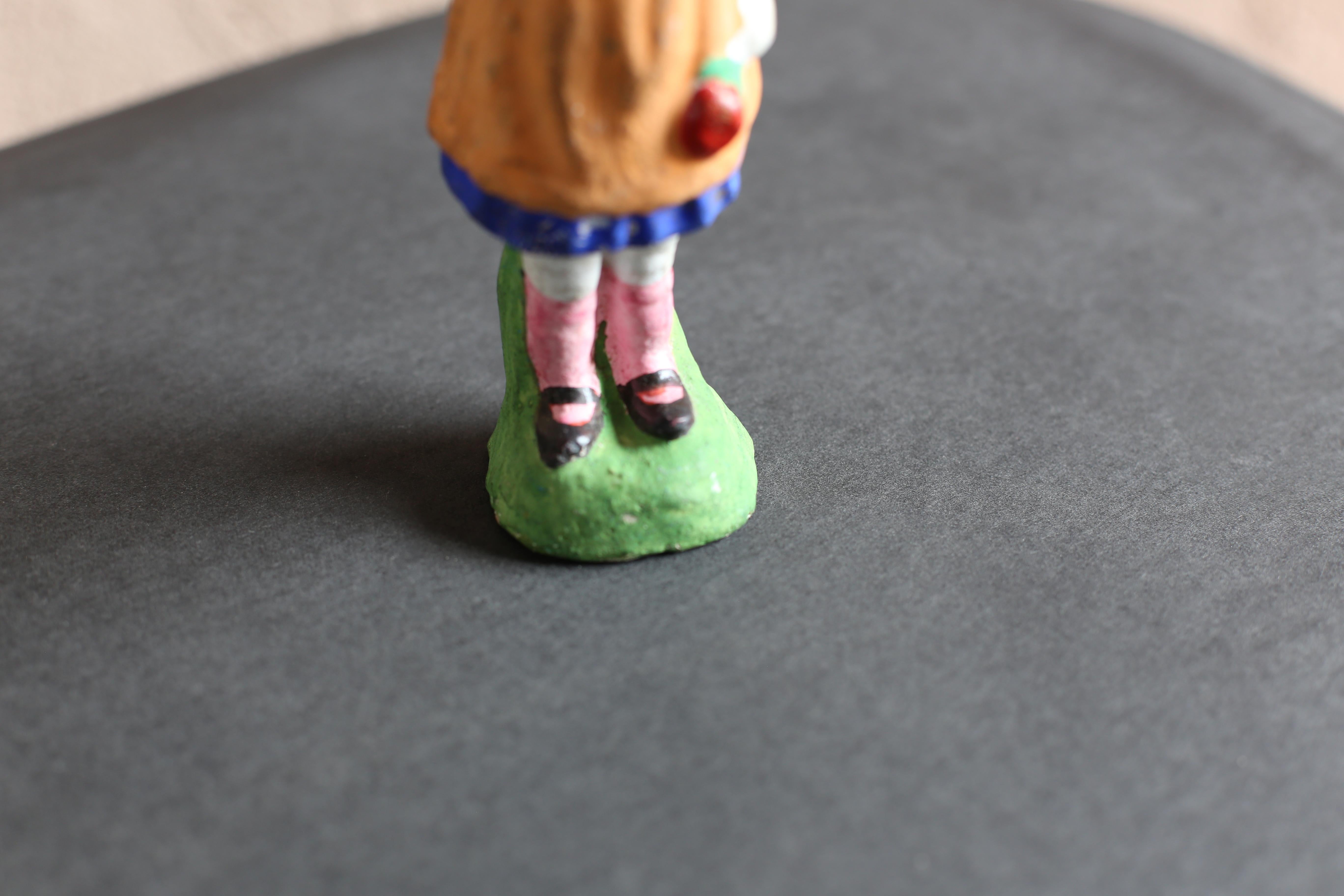 Japanese Old Clay Doll / Mingei For Sale 2