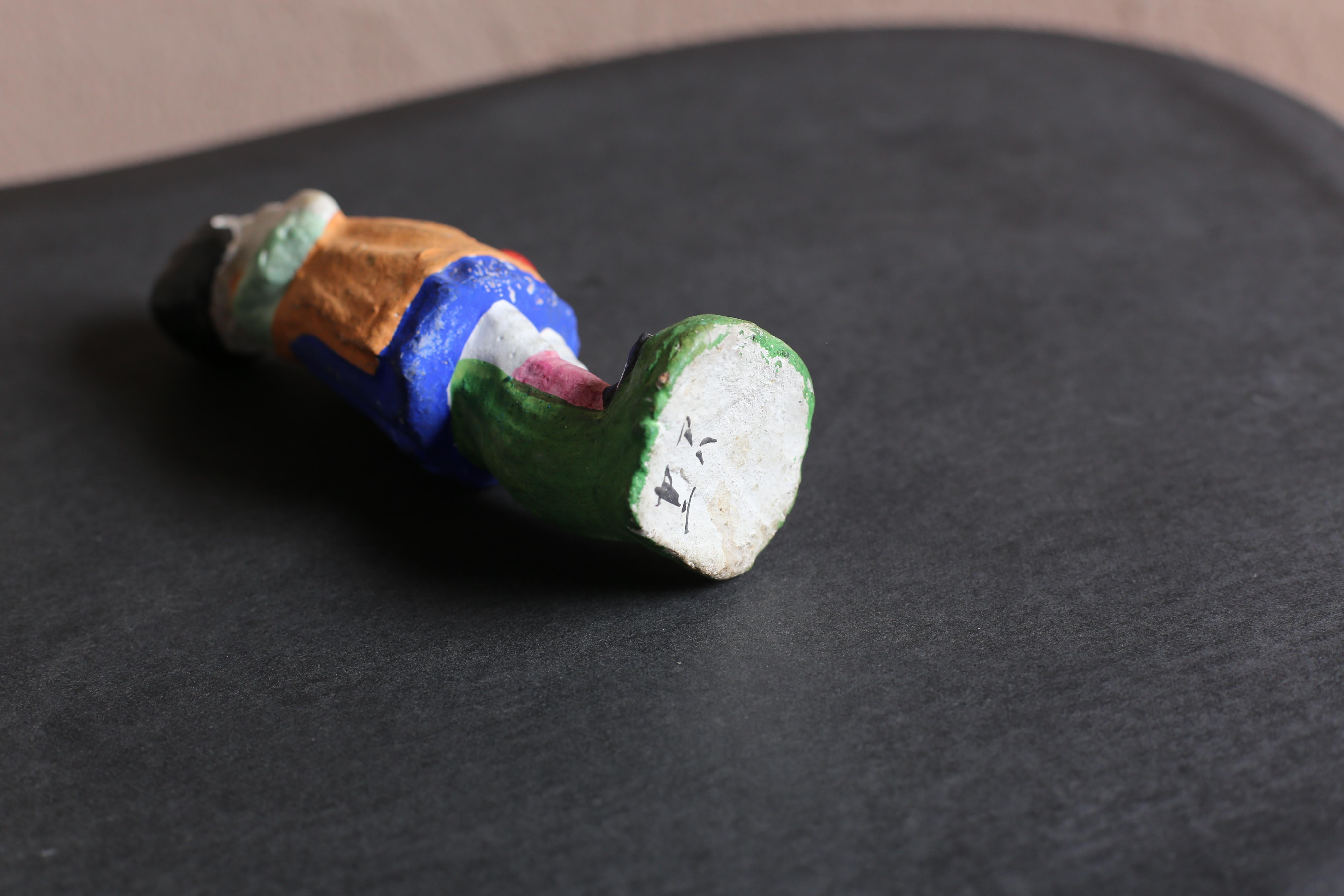 Japanese Old Clay Doll / Mingei For Sale 3