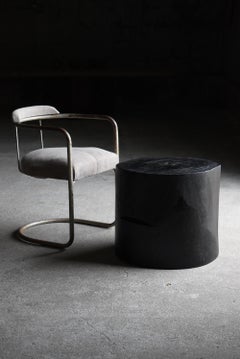 Japanischer japanischer alter Couchtisch Holzblock/ antiker Beistelltisch, runder Tisch, Nacht