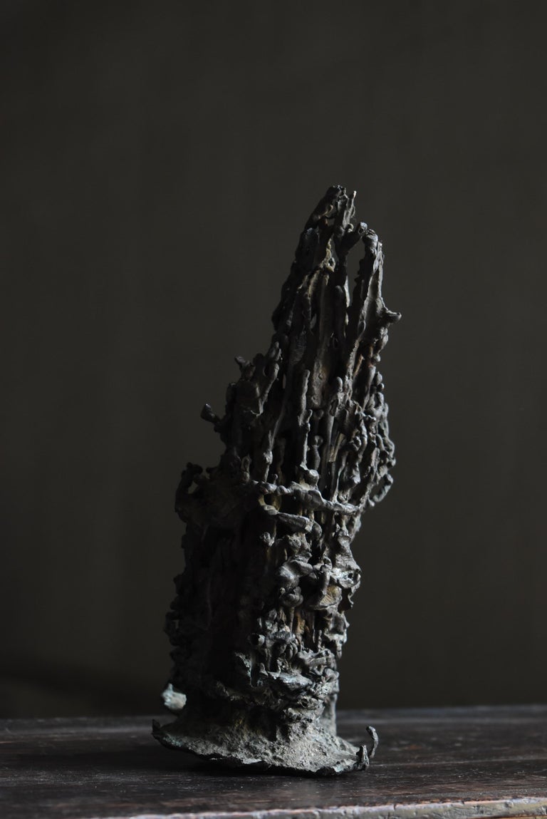 Japanese Old Copper Drop Object 1940s-1960s / Figurine Wabi Sabi For ...