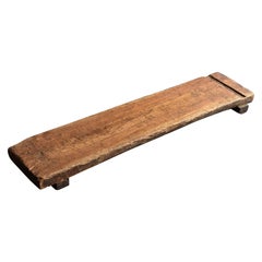 Japanese Old Craftsman's Work Table / Bench Top Plate / TV Stand Top Plate