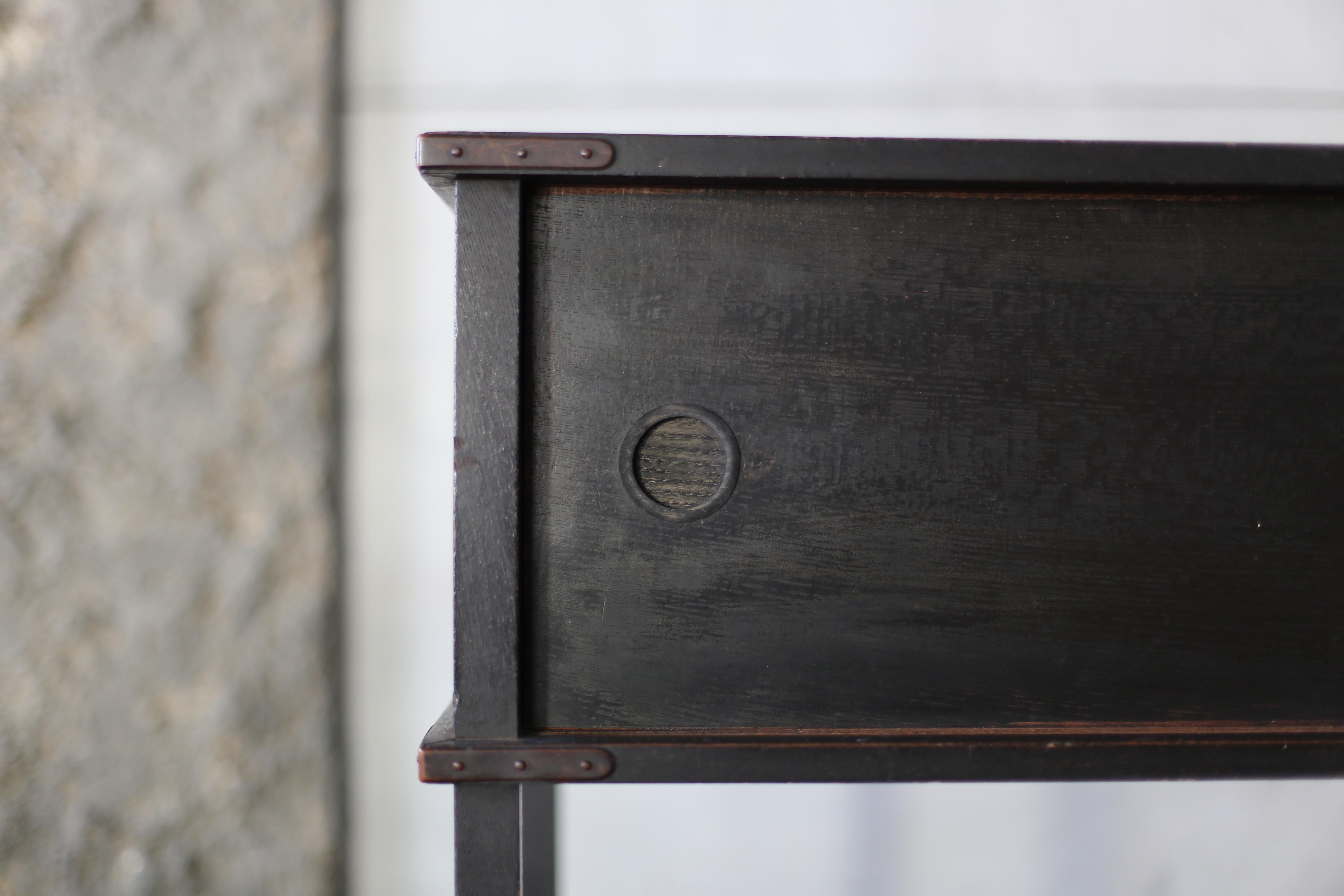 Other Japanese Old Display Stand with BK color / Japanese Old Wooden Shelves For Sale
