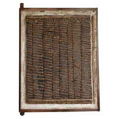 Japanese Old Door 1750s-1860s/Antique Architecture Abstract Art Wabisabi Object