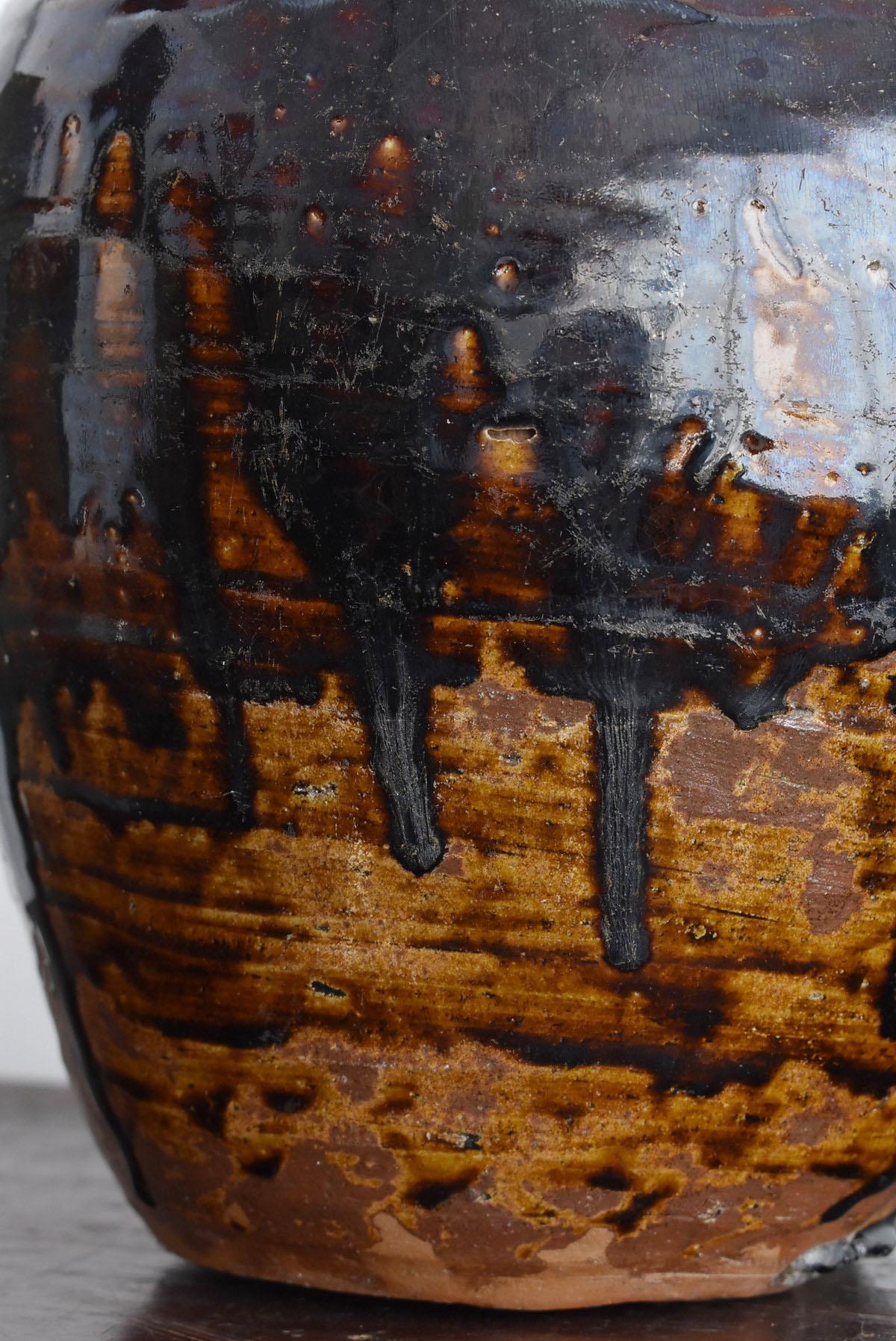Japanese Old Edo Period Jar / 