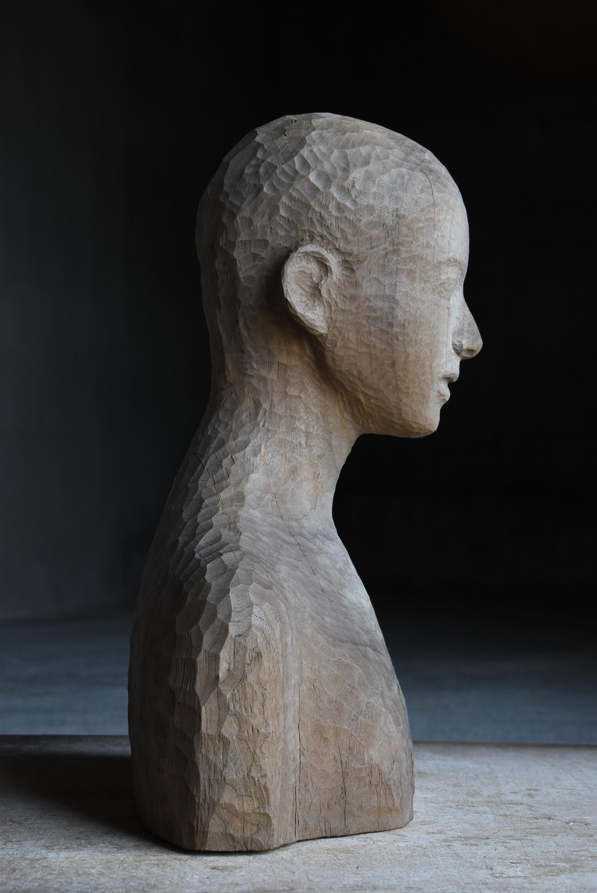 Japanese Old Female Figure Sculpture 1960s-1980s / Figurine Human Statue For Sale 6