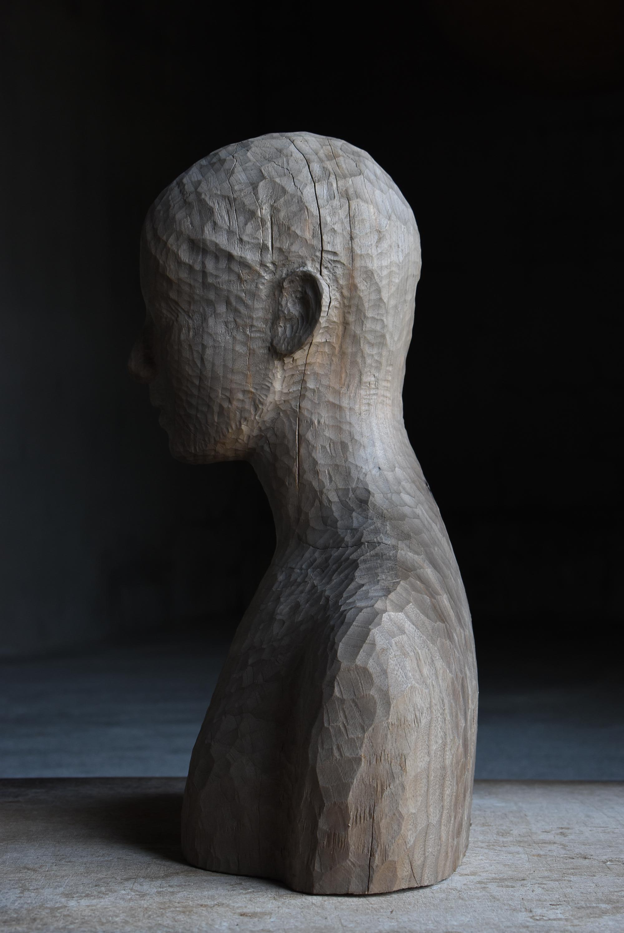 Japanese Old Female Figure Sculpture 1960s-1980s / Figurine Human Statue For Sale 2