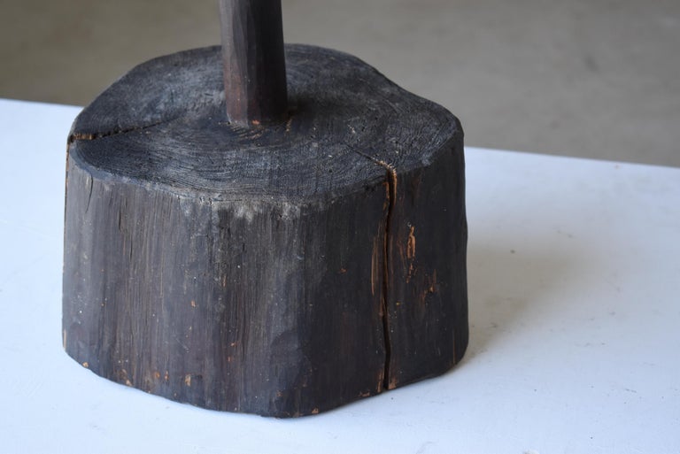 Cedar Japanese Old Folk Tools 1860s-1900s/Antique Mingei Object Wabi-Sabi Primitive For Sale