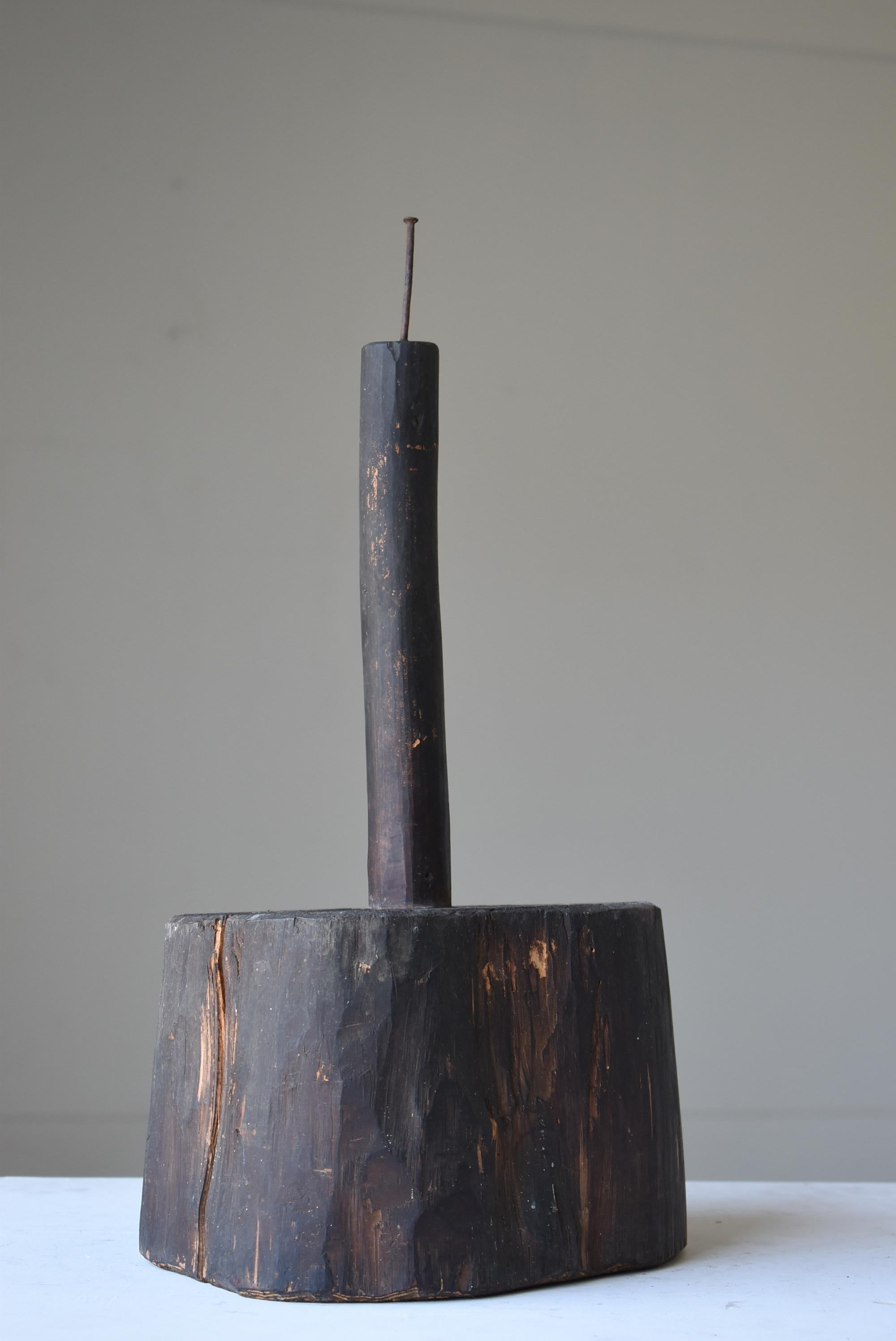 Japanese Old Folk Tools 1860s-1900s/Antique Mingei Object Wabi-Sabi Primitive For Sale 1