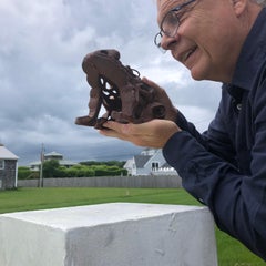 Japanese Old "Frog" Lighting Lantern